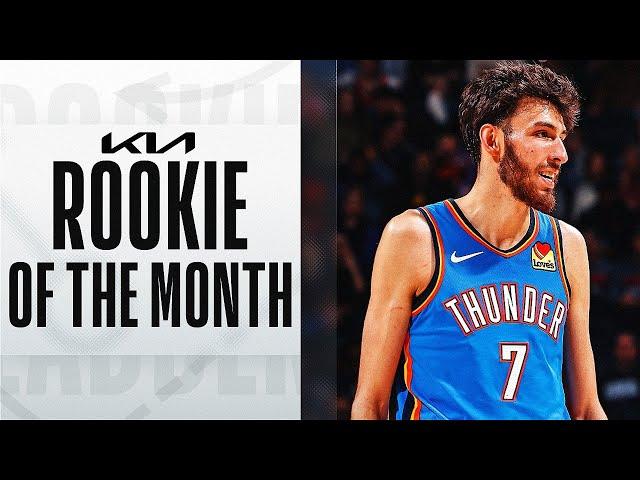 Chet Holmgren's December Highlights | Kia NBA Western Conference Rookie of the Month #KiaROTM