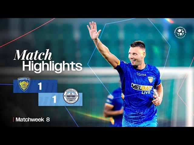 Match Highlights | Chennaiyin FC 1-1 Mumbai City FC | MW 8 | ISL 2024-25