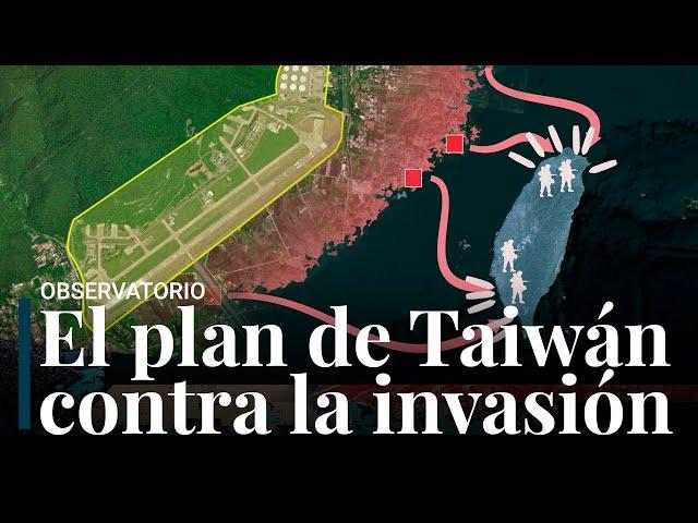 ¿Tiene Taiwán un plan de defensa si China decide invadir la isla?
