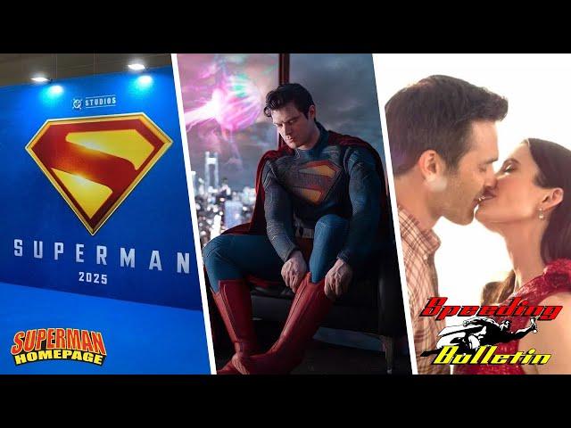 "Superman" Standee Reveals Official Movie Font - Speeding Bulletin #1054