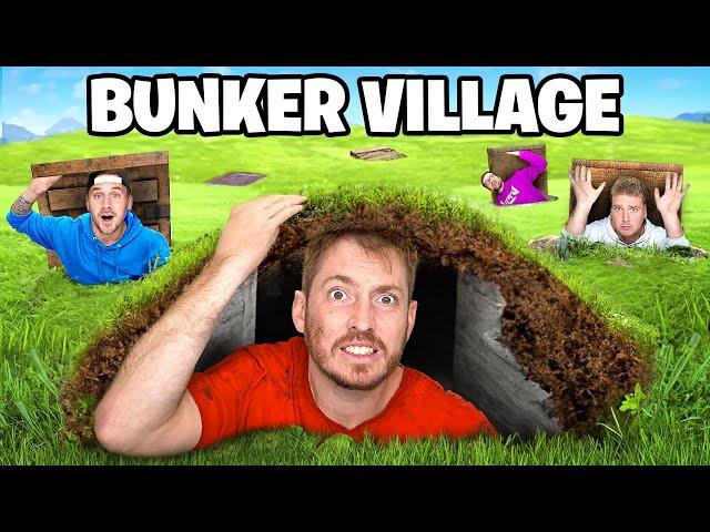 OVERNIGHT CHALLENGE IN 8 BURIED MICRO BUNKERS!