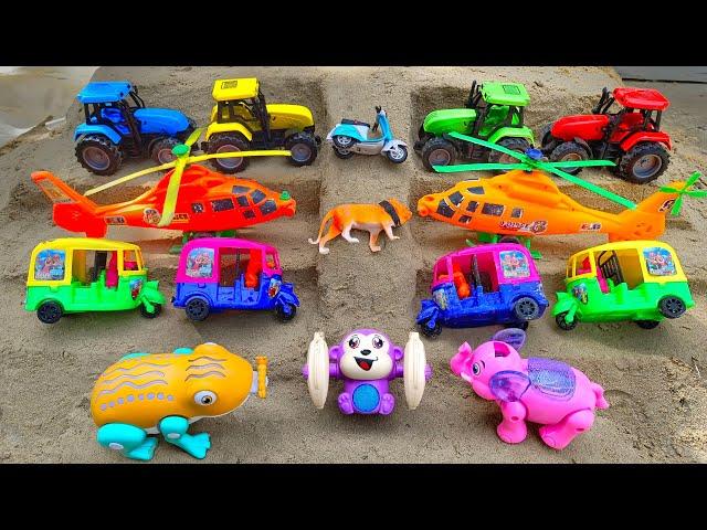 gadi wala cartoon | toy helicopter ka video | JCB & auto & tractor 87 dollar investment Total 12