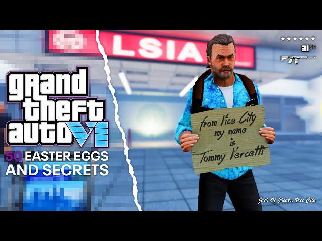 50 Easter Eggs & Secrets You'll Likely Discover In GTA 6! (Vice City References)