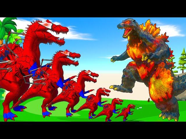 Evolution Of GODZILLA Vs Evolution Of MONSTER RADIATION : Returning From The Dead SECRET - FUNNY