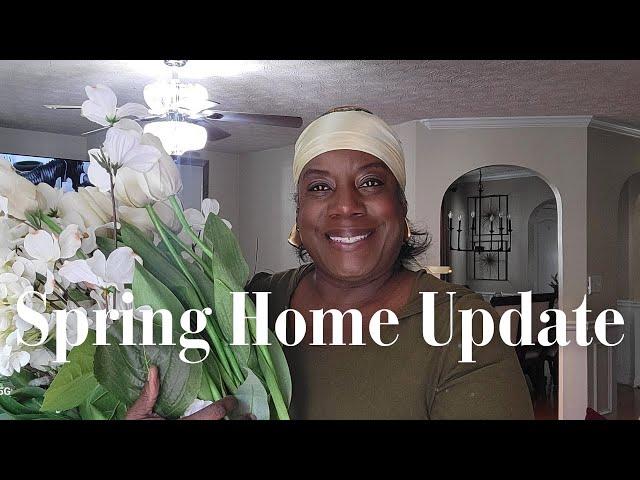 Life in my 50s in Atlanta ~Livingroom Update ~ Decorating for Spring thinking of Fall