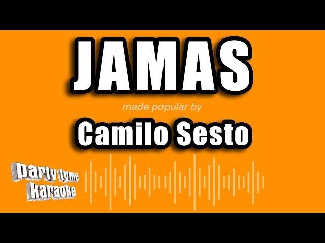 Camilo Sesto - Jamas (Versión Karaoke)