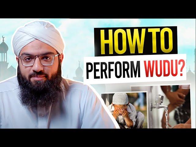 How To Do Wudu For Men & Women | 1 Easy Way | Explained in Urdu With English Subtitles By Ahmed Raza