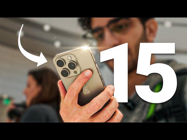 iPhone 15 & iPhone 15 Pro - Hands On!