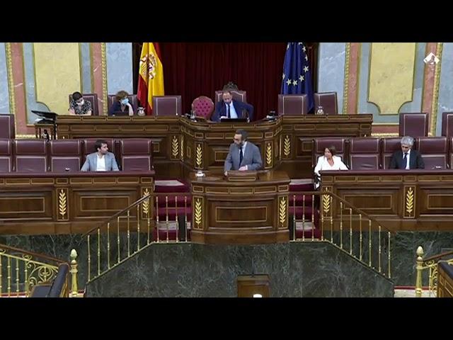 La BRUTAL LECCIÓN de JOSÉ MARÍA SÁNCHEZ de VOX al PRESIDENTE DE TURNO DEL CONGRESO