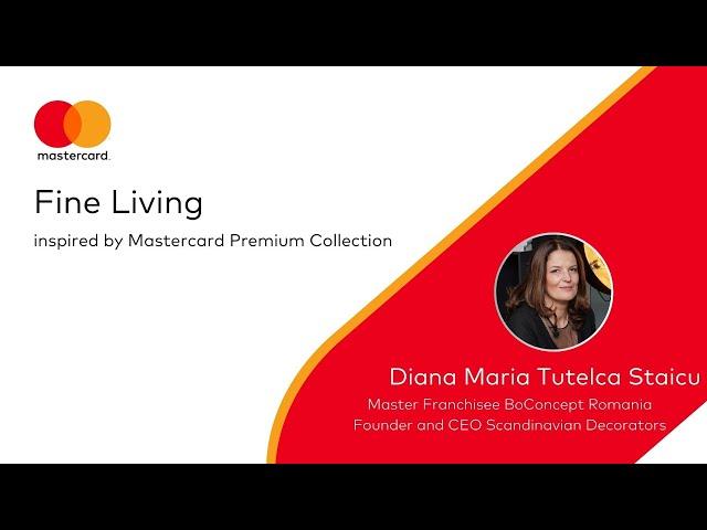 Fine Living, by Mastercard – Interviu cu Diana Maria Tutelca Staicu, BoConcept