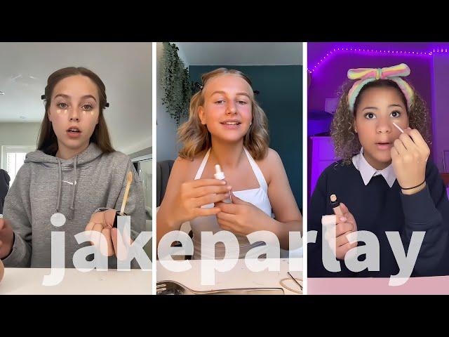 Makeup Tutorial Tiktok Compilation - GRWM  ( Get Ready With Me ) ️(Skincare, Makeup, Outfits) 772