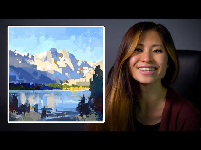Digital Landscape Painting (Thumbnails)