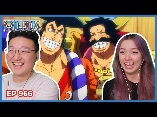 ODEN WITH GOL D ROGER! | One Piece Episode 966 Couples Reaction & Discussion