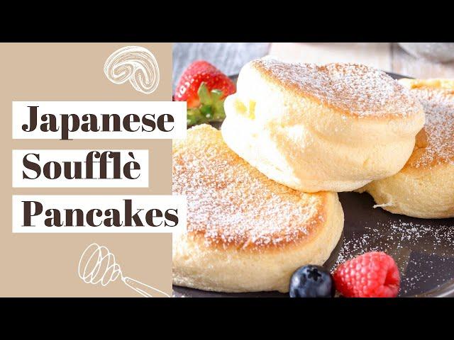 JAPANESE SOUFFLE PANCAKES, soffici come una nuvola!