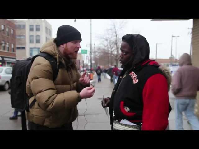 Christian accepts Islam - John Fontain - The Deen Show - Street Da'wah