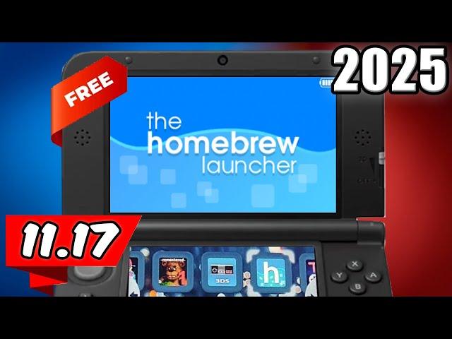 FULL Guide to Mod ANY 3DS/2DS for FREE 11.17  (Works in 2025!)