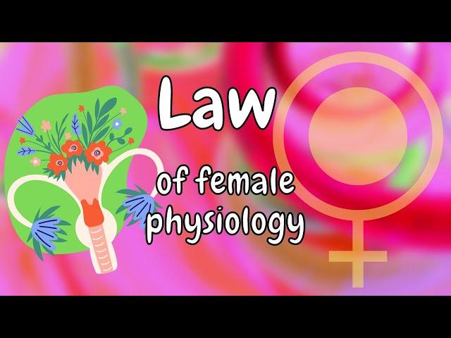 Main law of female physiology  #doctorberezovska #womenshealth #womenshealth #olenaberezovska