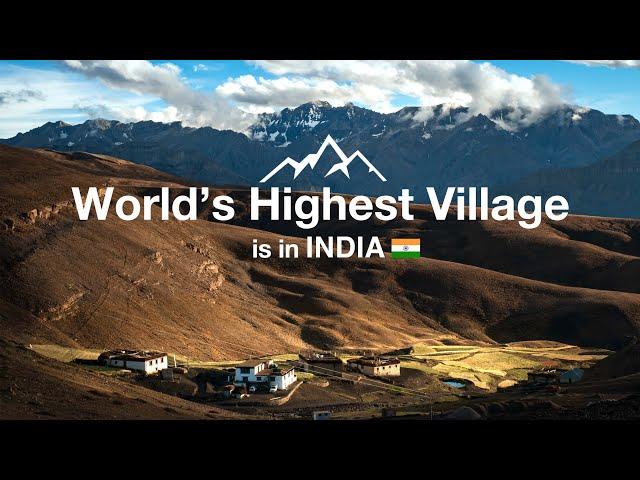 INDIAN VILLAGE at 15000 ft | World’s highest Village | Komic | Spiti Valley | EP- 02