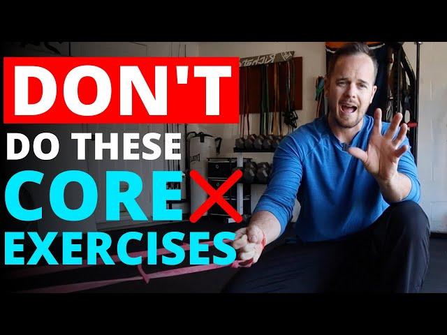 Core Exercises After Spinal Surgery - DON'T DO THESE EXERCISES