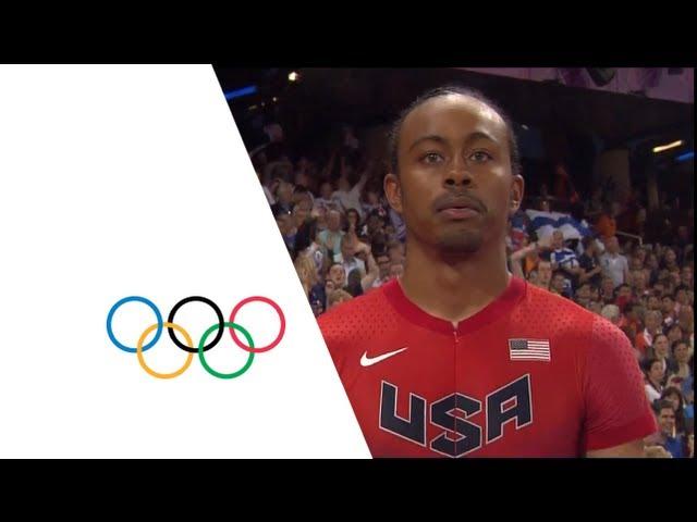 Aries Merritt (USA) Wins 110m Hurdles Gold - London 2012 Olympics