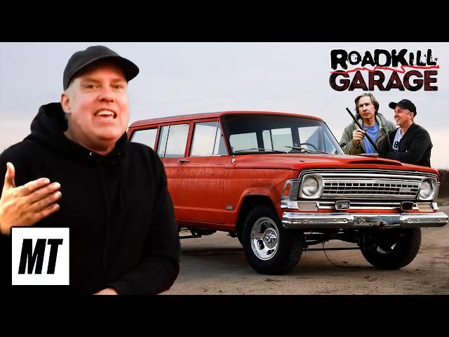 Turning this LS-powered 1970 Jeep Wagoneer into the Dragoneer! | Roadkill Garage