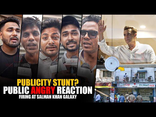 Public Reaction on Firing at Salman Khan House Galaxy Apartment | Publicity Stunt?