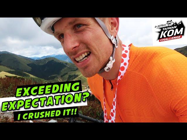 I RACED THE TAIWAN KOM CHALLENGE AND PUSHED MYSELF TO THE LIMIT!! (raceday vlog)