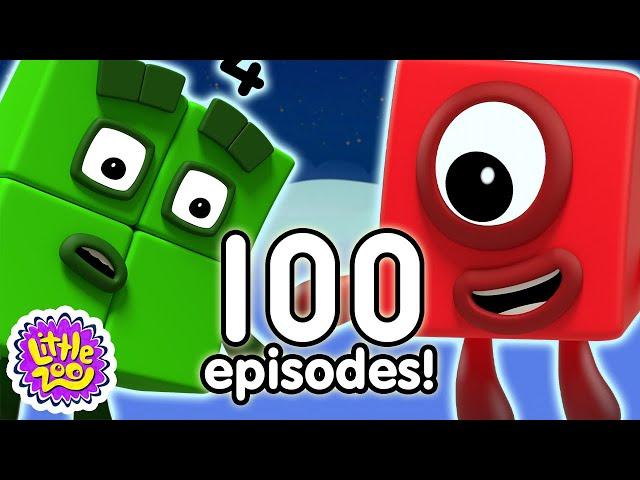 Numberblock Mania:  The Ultimate Counting Marathon Extravaganza - 100 Episodes Special! 