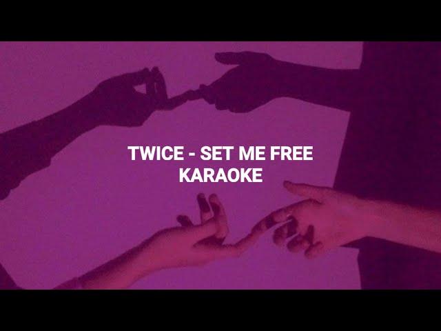 TWICE (트와이스) - 'Set Me Free' KARAOKE with Easy Lyrics