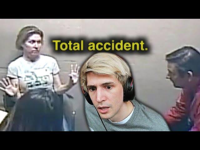 xQc Reacts to Sarah literally thinks she's going home later... (JCS - Criminal Psychology)