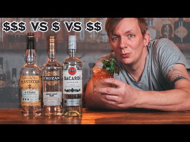 Bacardi vs Cruzan vs Plantation - Which White Rum is Better For YOU?