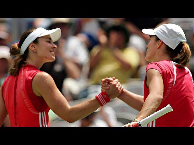 Justine Henin v. Martina Hingis | Sydney 2006 R1 Highlights