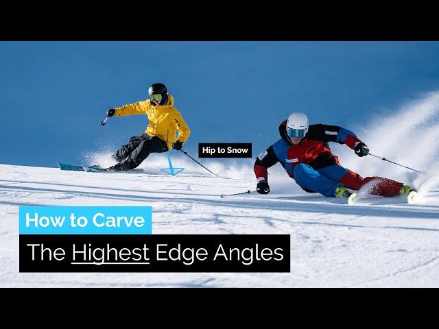 Learning How to Carve with The Highest Edge Angles | Hip to Snow