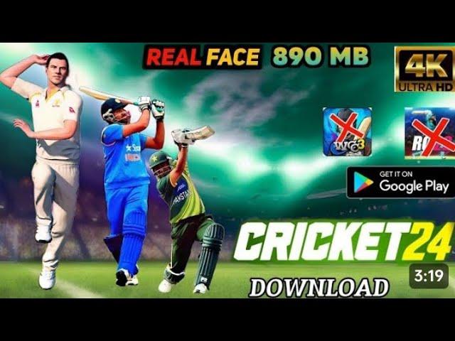 How To Download Cricket 24 On Android Cricket 24 Download in Android  Cricket 24 Apk Download link