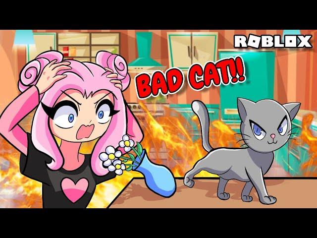 This Cat is very BAD!!! | Roblox | Bad Cat