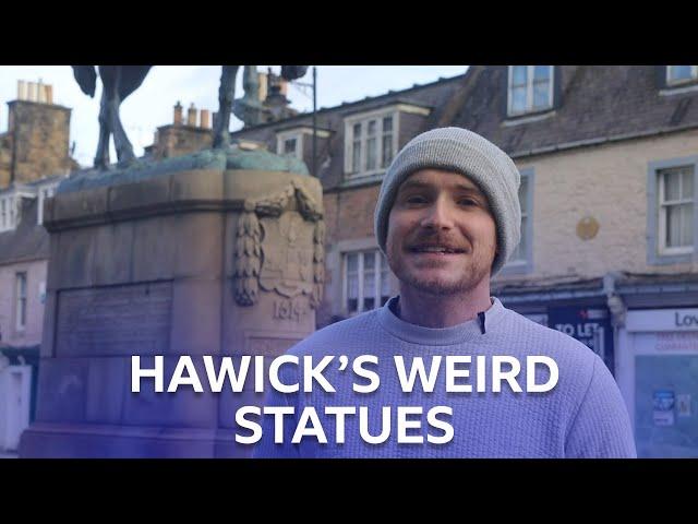 Hawick's Weird and Wonderful Statues | BBC The Social | BBC Scotland