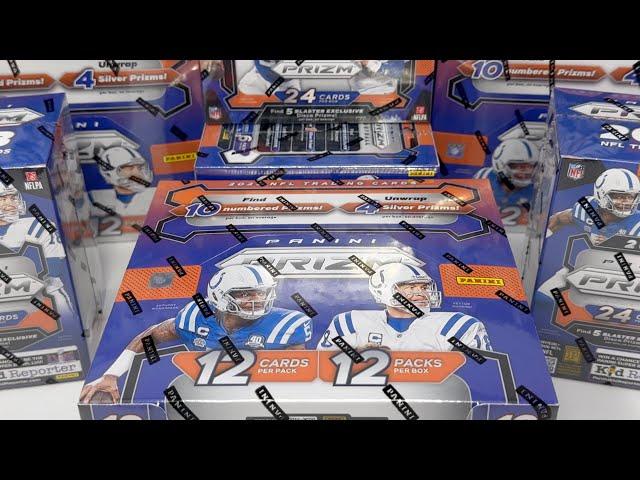 Cracking a $1,000 PANINI PRIZM 2023 FOOTBALL HOBBY BOX