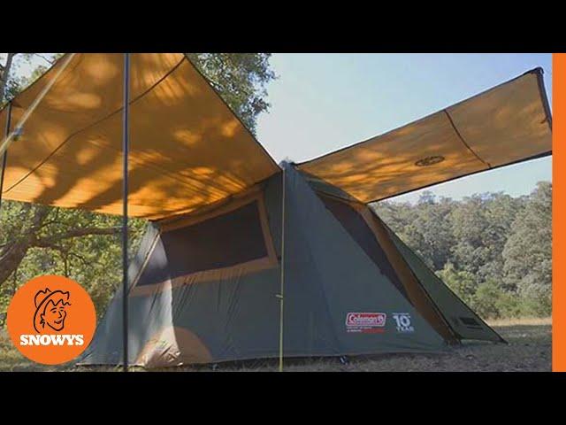 Coleman Instant Up tent - How to setup in 2mins