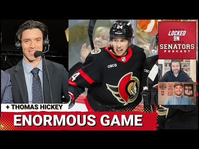 Fabian Zetterlund Set For Senators Debut + Thomas Hickey Interview