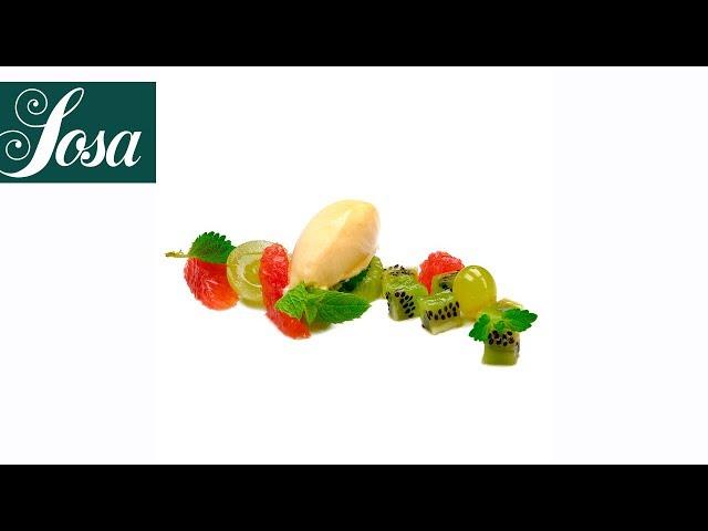 Semisorbete de Fruta · Procrema 100 Frío · Texturizantes