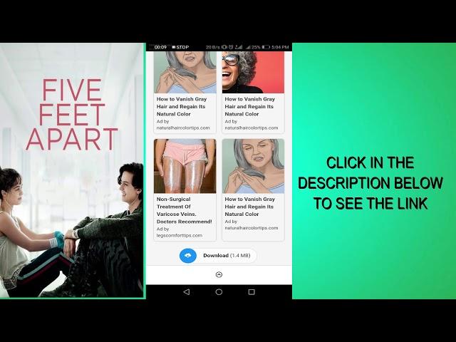 How to download epub book of FIVE FEET APART on android for FREE!