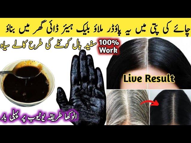 World's Best DIY Hair Oil To Turn White Hair To Jet Black Naturally 1 Wash| Reverse Grey Hair 100%