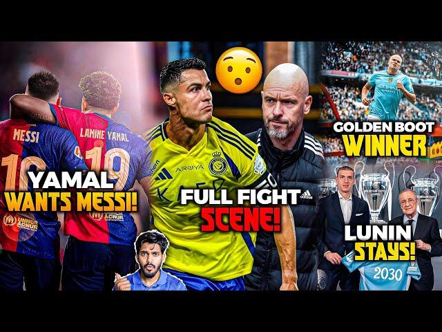 Yamal wants like Messi, Ronaldo Lafda with Ten Hag, Haaland Unstoppable, Lunin stays why ?