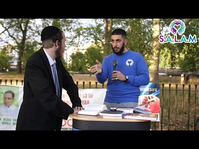 JEW & MUSLIM DIALOGUE GETS HEATED - SPEAKERS CORNER