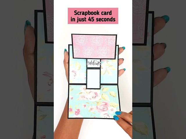 Quick Pop Up Card for Scrapbook #srushtipatil #cards #craft #scrapbook #papercraft #cardideas #gift