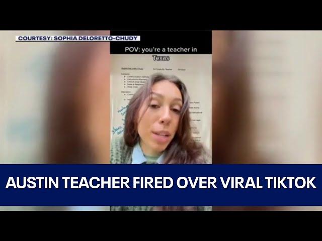 Austin ISD teacher fired over viral TikTok video | FOX 7 Austin