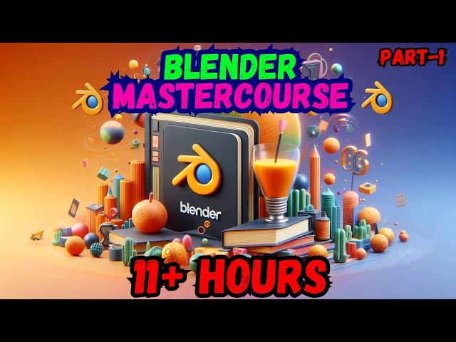 The COMPLETE BLENDER MASTERCOURSE (Part-1) #blender #b3d #animation