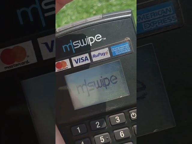 FREE FREE #Mswipe #POS Machine Unboxing #aktsr #unboxing #creditcard #shorts #short #ytshorts #yt