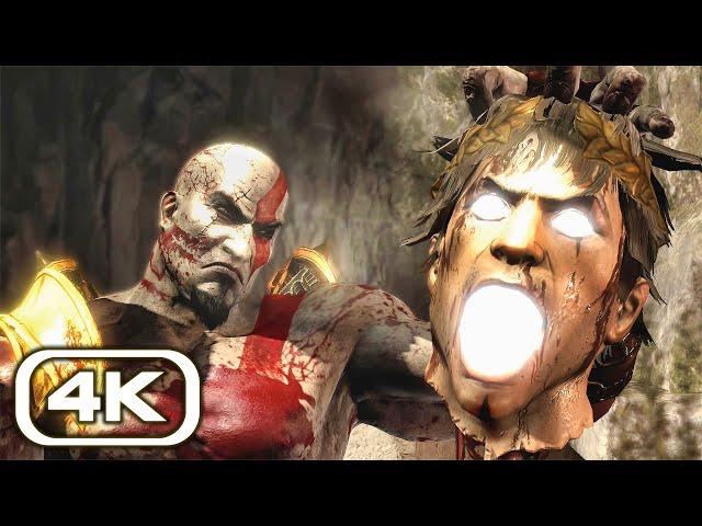 GOD OF WAR Kratos Kills All Gods of Olympus 4K ULTRA HD