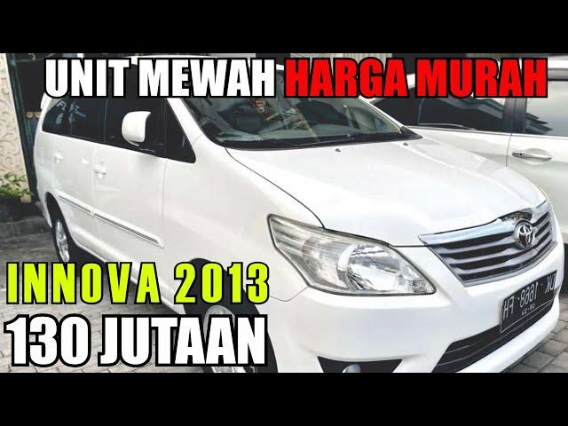 UPDATE TERBARU HARGA MOBIL INNOVA BEKAS 2013